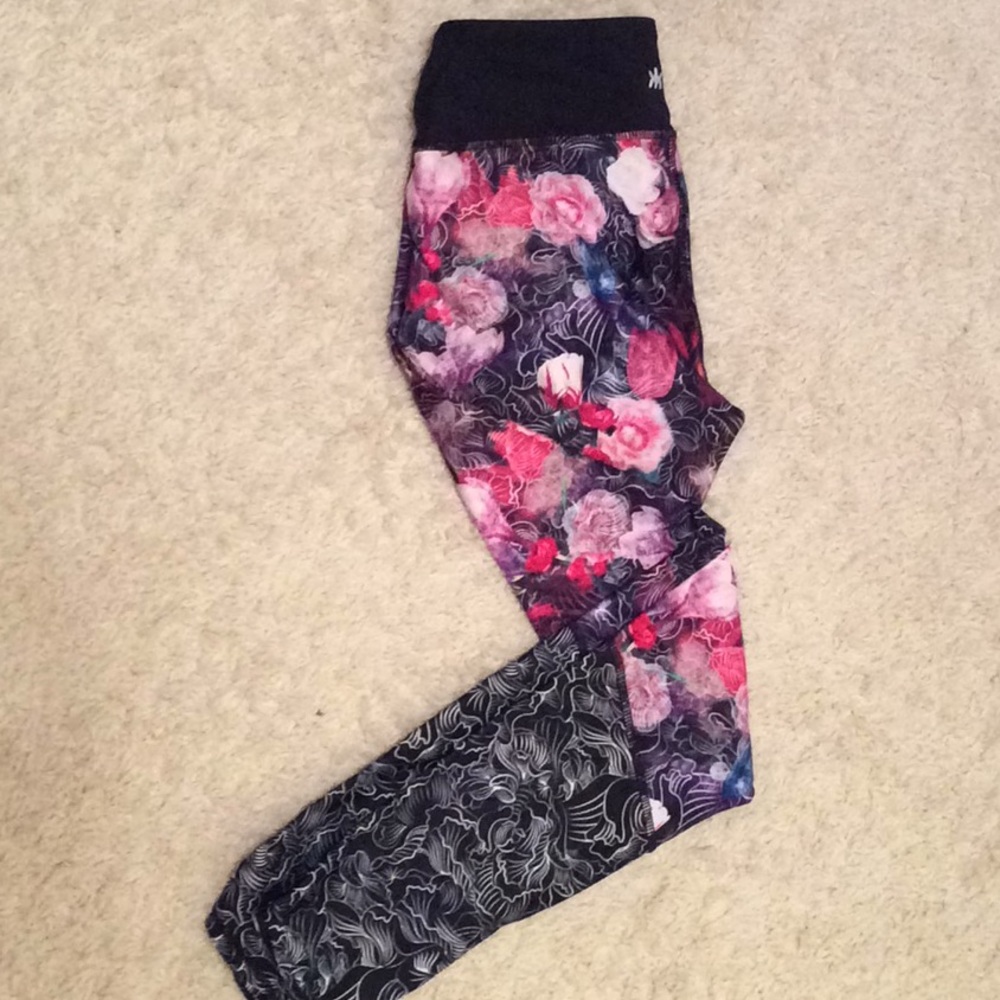 Floral print leggings